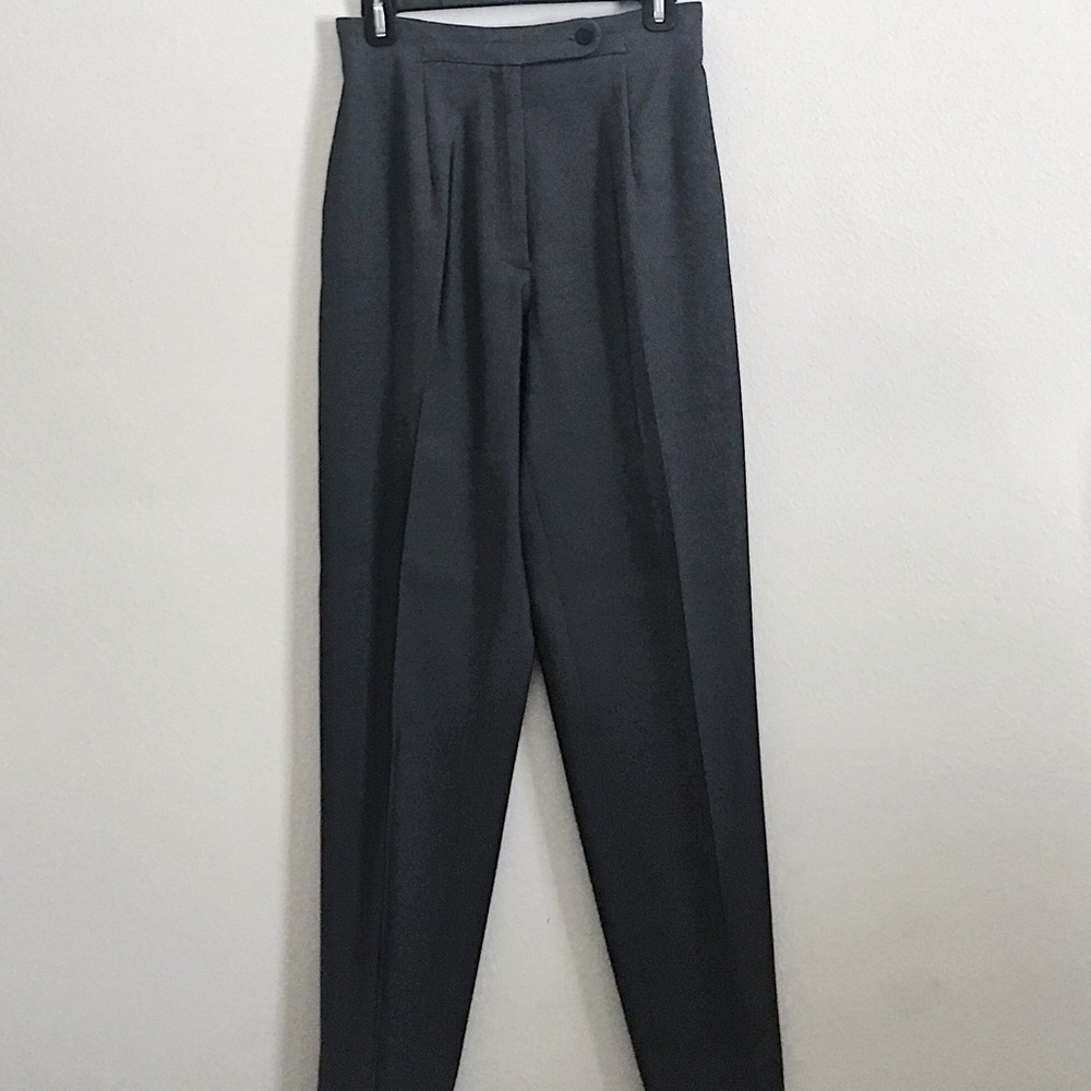Amanda Smith Steel Gray Stretch Suit PANTS